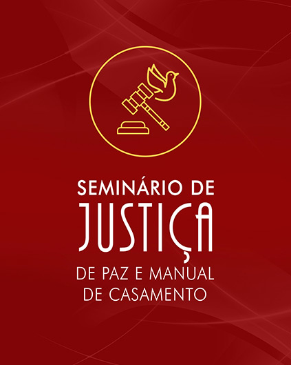 Curso Seminário de Justiça de Paz e Manual de Casamento