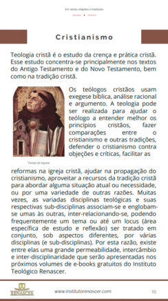 Página de Introdução do E-book sobre teologia