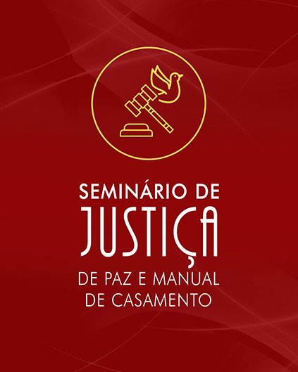 Curso Seminário de Justiça de Paz e Manual de Casamento, ao clicar você será direcionado para a página do curso