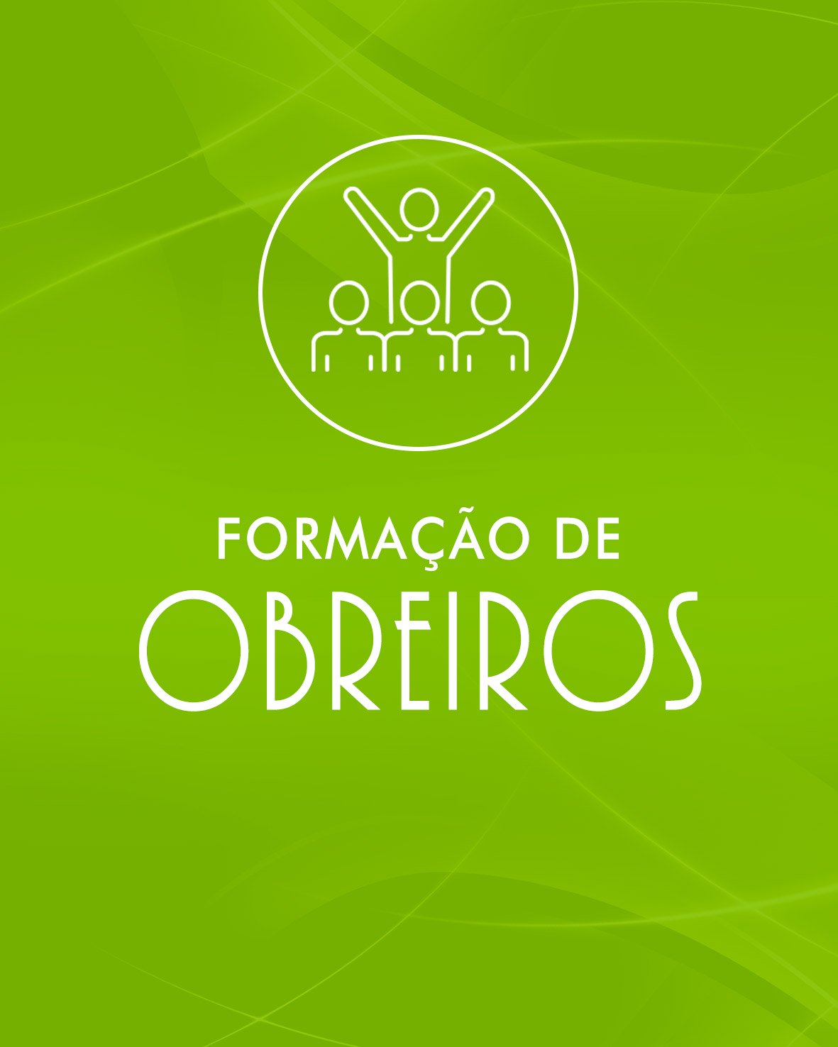 Curso Formação de Obreiros Livre, ao clicar você será direcionado para a página do curso